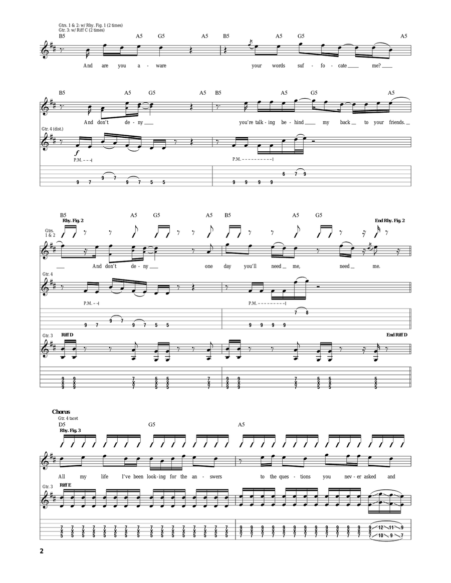 This Disaster This Disaster Acoustic Guitar scores gallery preview page 2