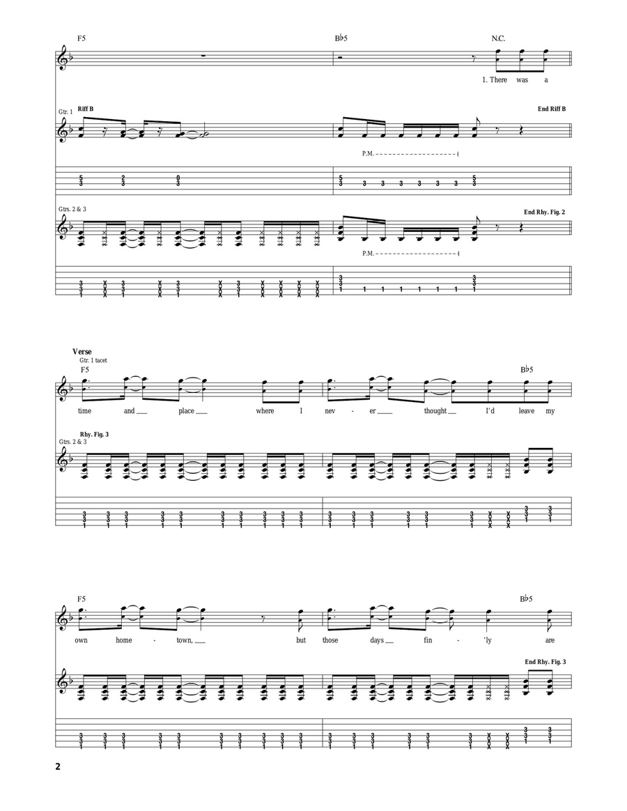 Truth Of My Youth Truth Of My Youth Acoustic Guitar scores gallery preview page 2