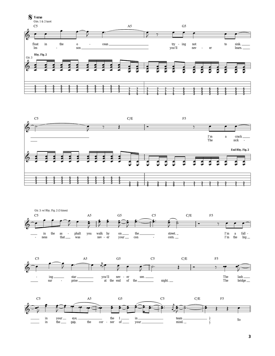 Who Am I Who Am I Acoustic Guitar scores gallery preview page 3