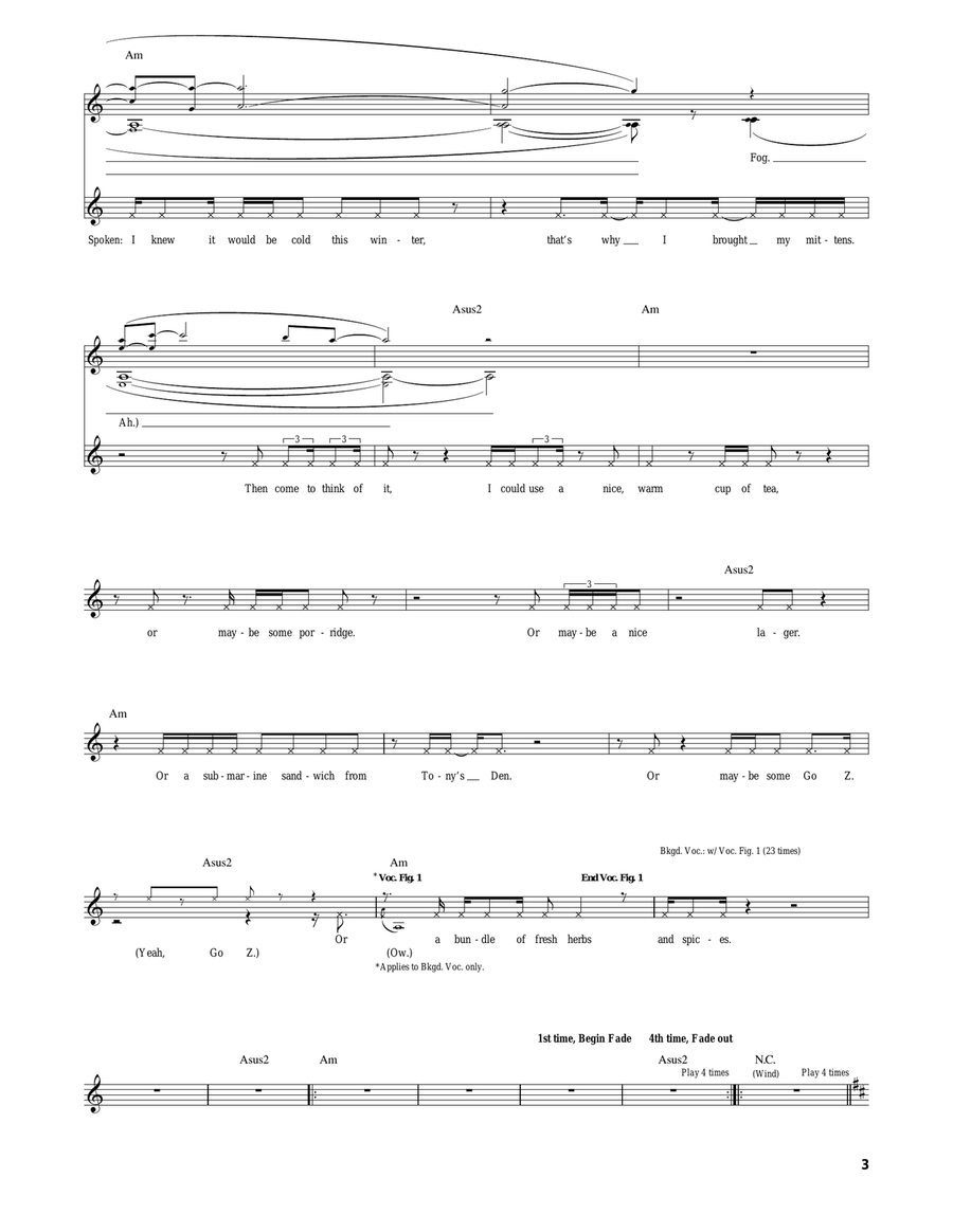Untitled Untitled Acoustic Guitar scores gallery preview page 3