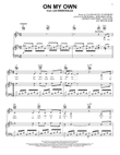 On My Own (from Les Miserables)
