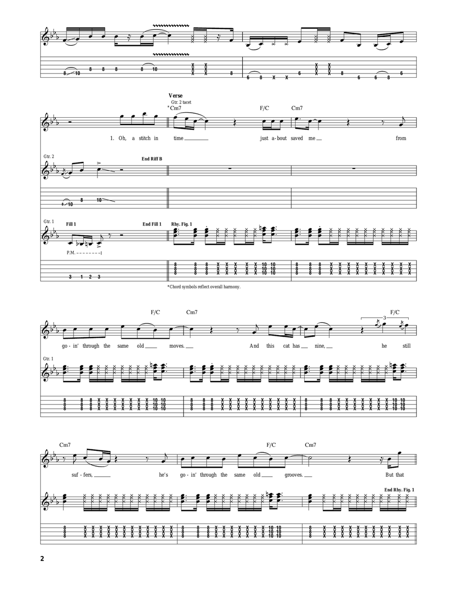 Too Rolling Stoned Too Rolling Stoned Acoustic Guitar scores gallery preview page 2