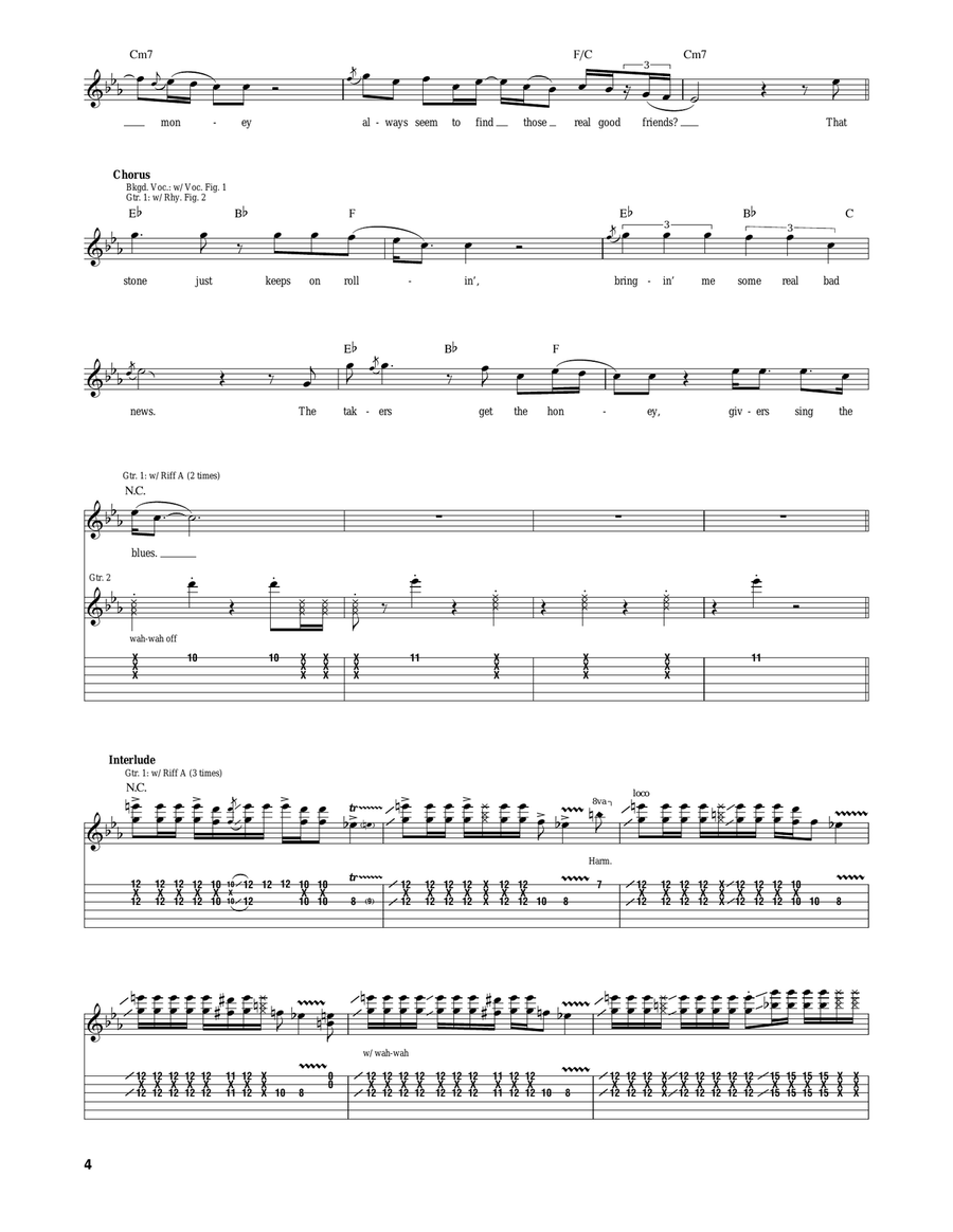 Too Rolling Stoned Too Rolling Stoned Acoustic Guitar scores gallery preview page 4