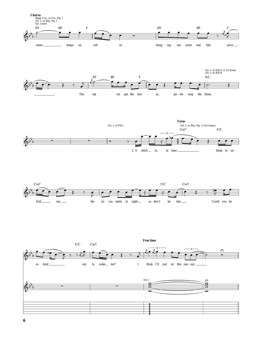 Too Rolling Stoned Too Rolling Stoned Acoustic Guitar scores gallery preview page 6