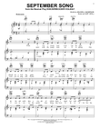 September Song