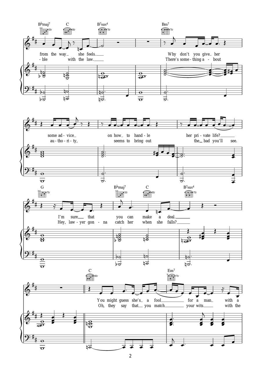 Typical Male Typical Male Acoustic Guitar scores gallery preview page 2