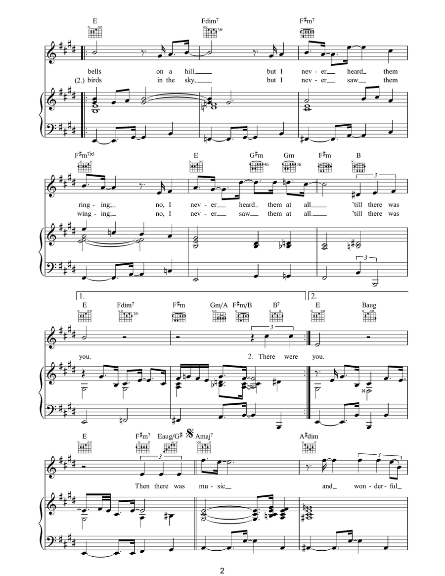 Till There Was You Till There Was You Acoustic Guitar scores gallery preview page 2