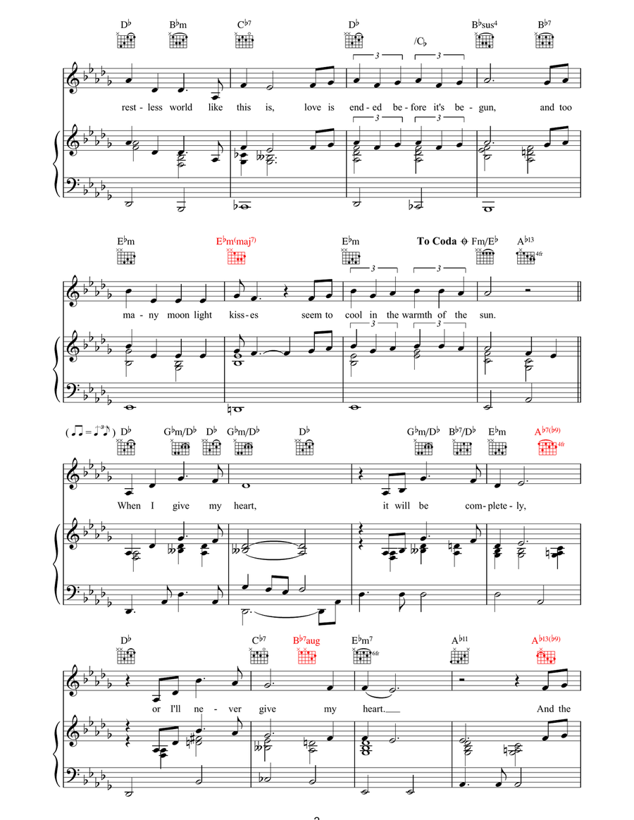 When I Fall In Love When I Fall In Love Acoustic Guitar scores gallery preview page 2