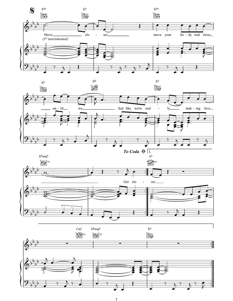 Move Closer Acoustic Guitar scores gallery preview page 3