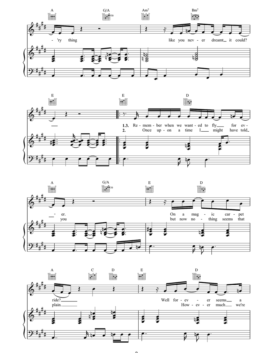 Shadow Of The Sun Acoustic Guitar scores gallery preview page 2