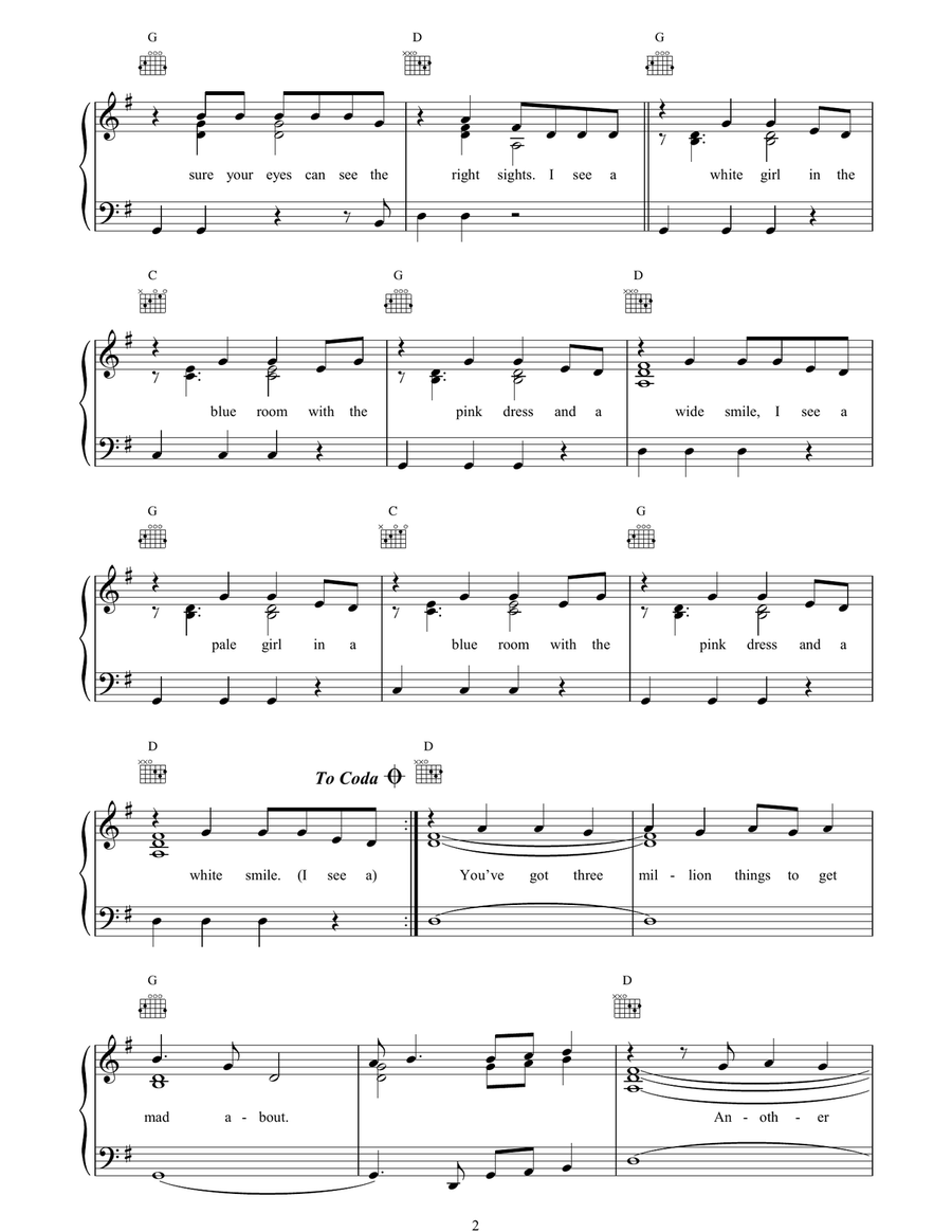 Twist And Shout Piano, Vocal, Guitar scores gallery preview page 2