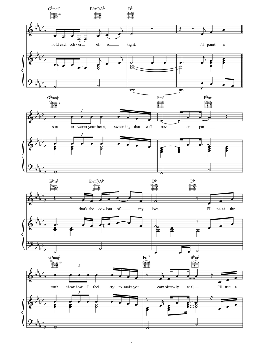 The Colour Of My Love The Colour Of My Love Acoustic Guitar scores gallery preview page 3