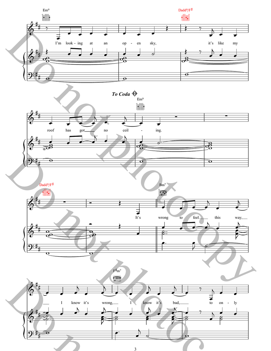 Good Cop Bad Cop Good Cop Bad Cop Piano, Vocal, Guitar scores gallery preview page 3