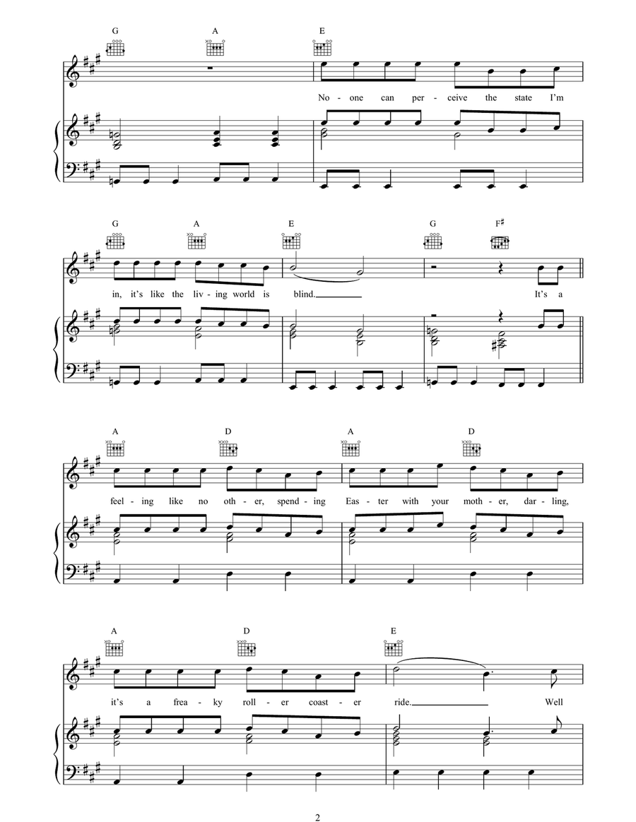 Smart Dogs Smart Dogs Piano, Vocal, Guitar scores gallery preview page 2