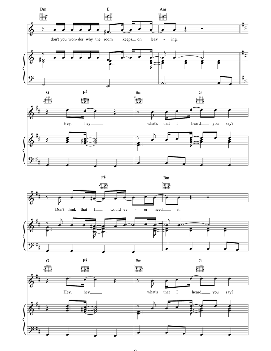 Alibis Alibis Guitar scores gallery preview page 2