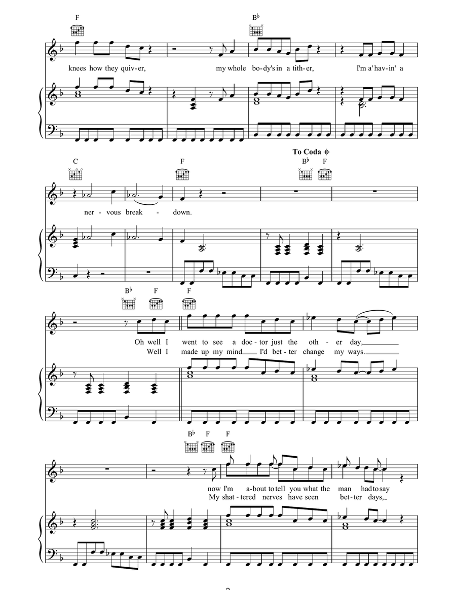 Nervous Breakdown Guitar scores gallery preview page 2