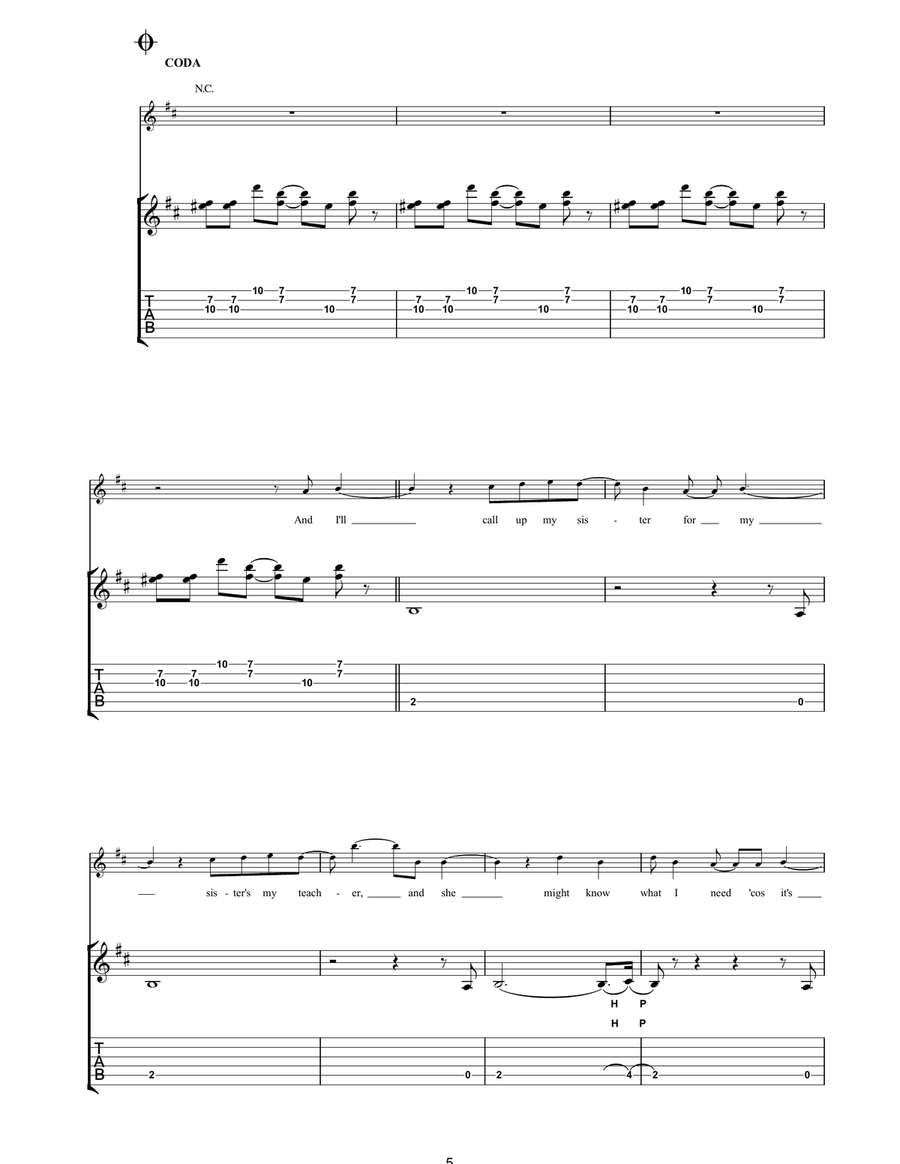 Go To The Bank Acoustic Guitar scores gallery preview page 5