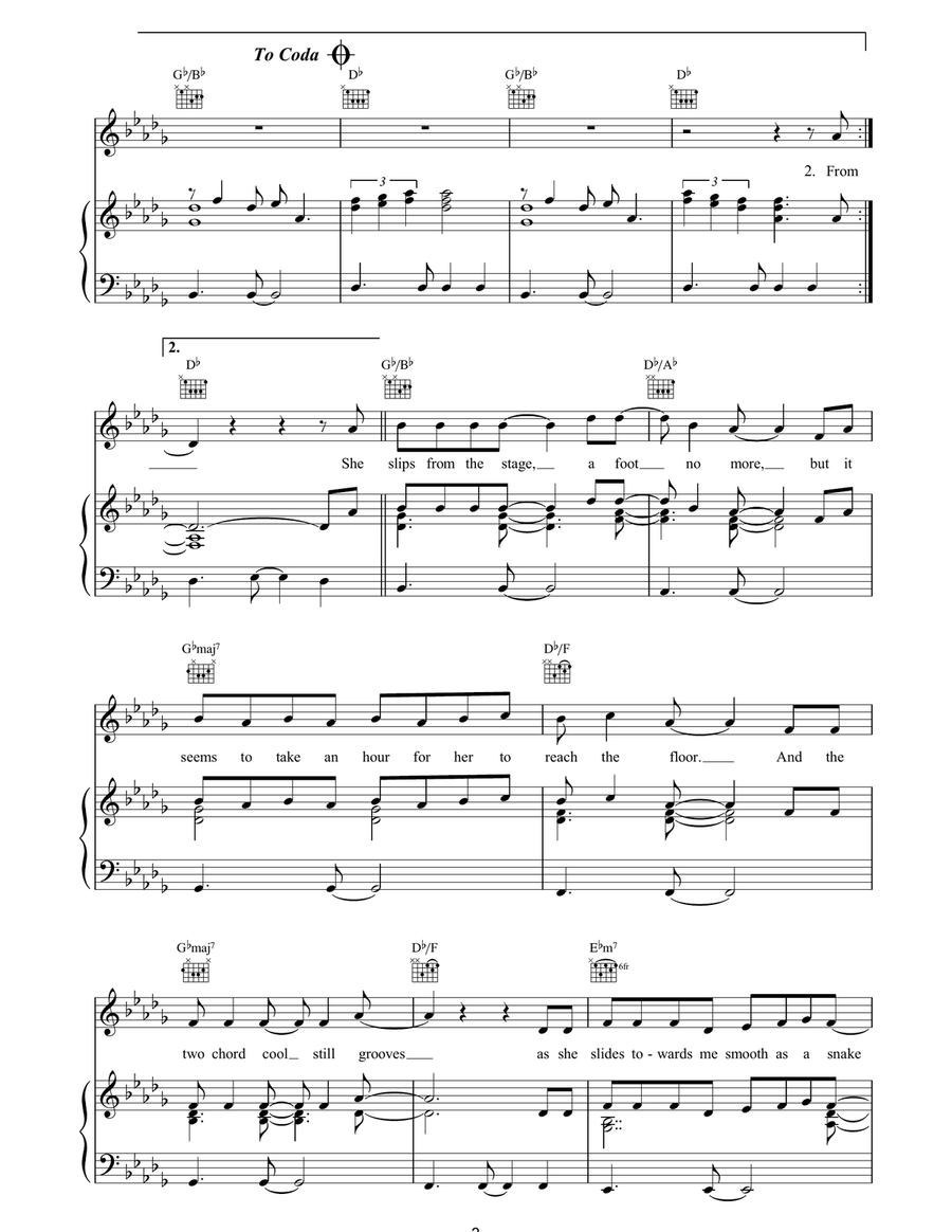 The 13th The 13th Piano, Vocal, Guitar scores gallery preview page 3