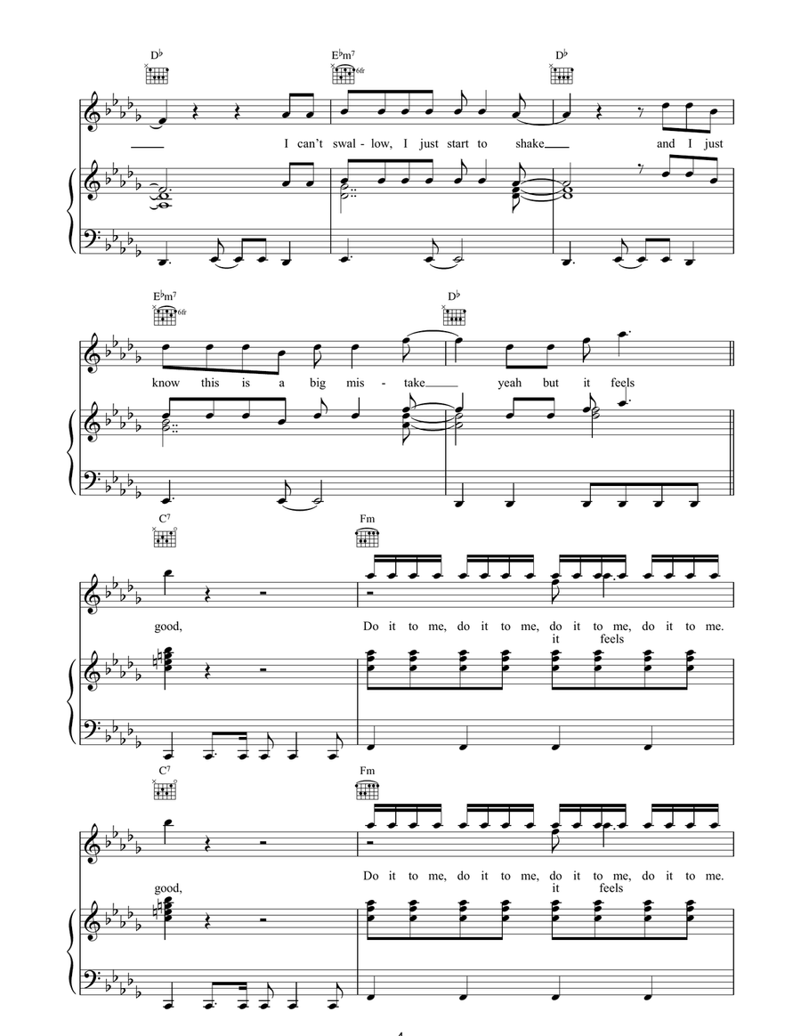 The 13th The 13th Piano, Vocal, Guitar scores gallery preview page 4