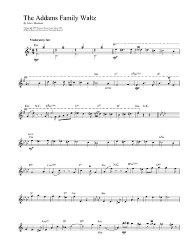 Addams Family Waltz