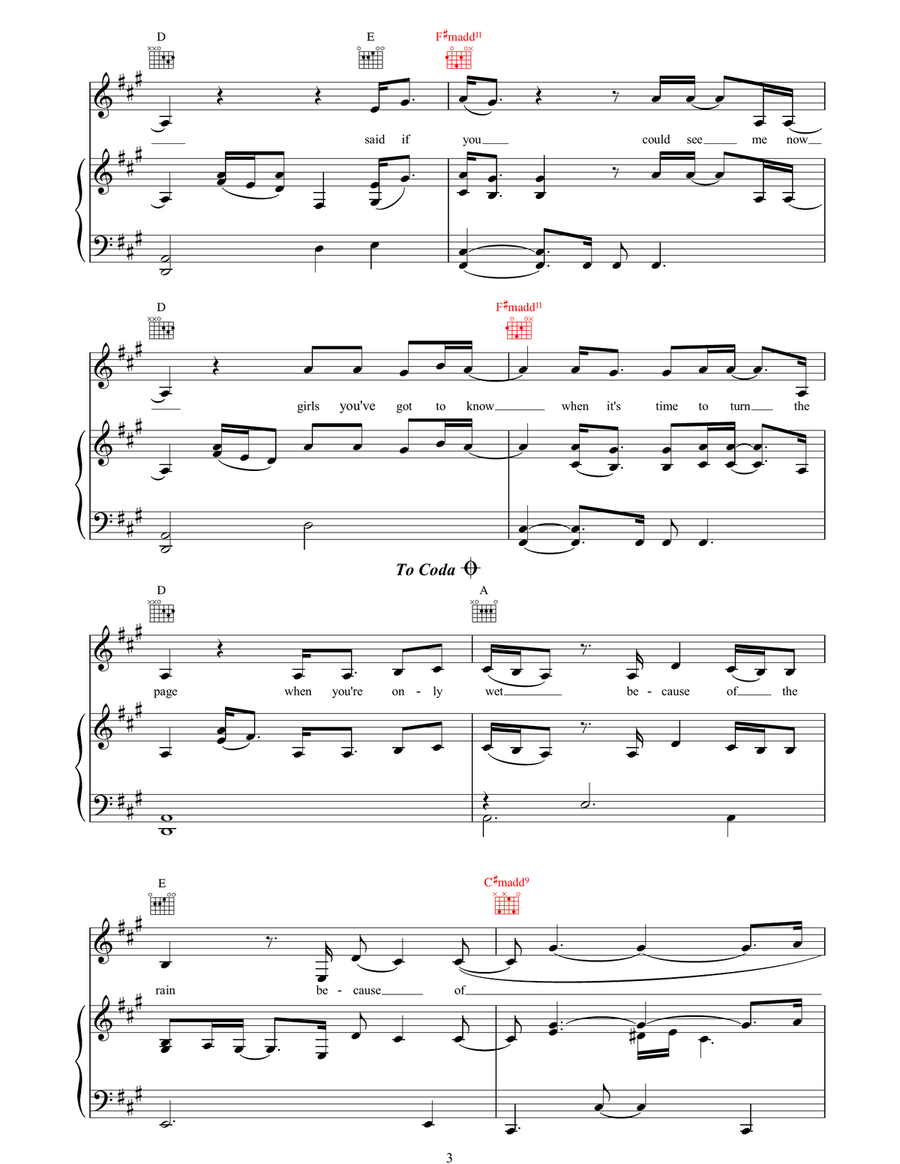 Northern Lad Acoustic Guitar scores gallery preview page 3