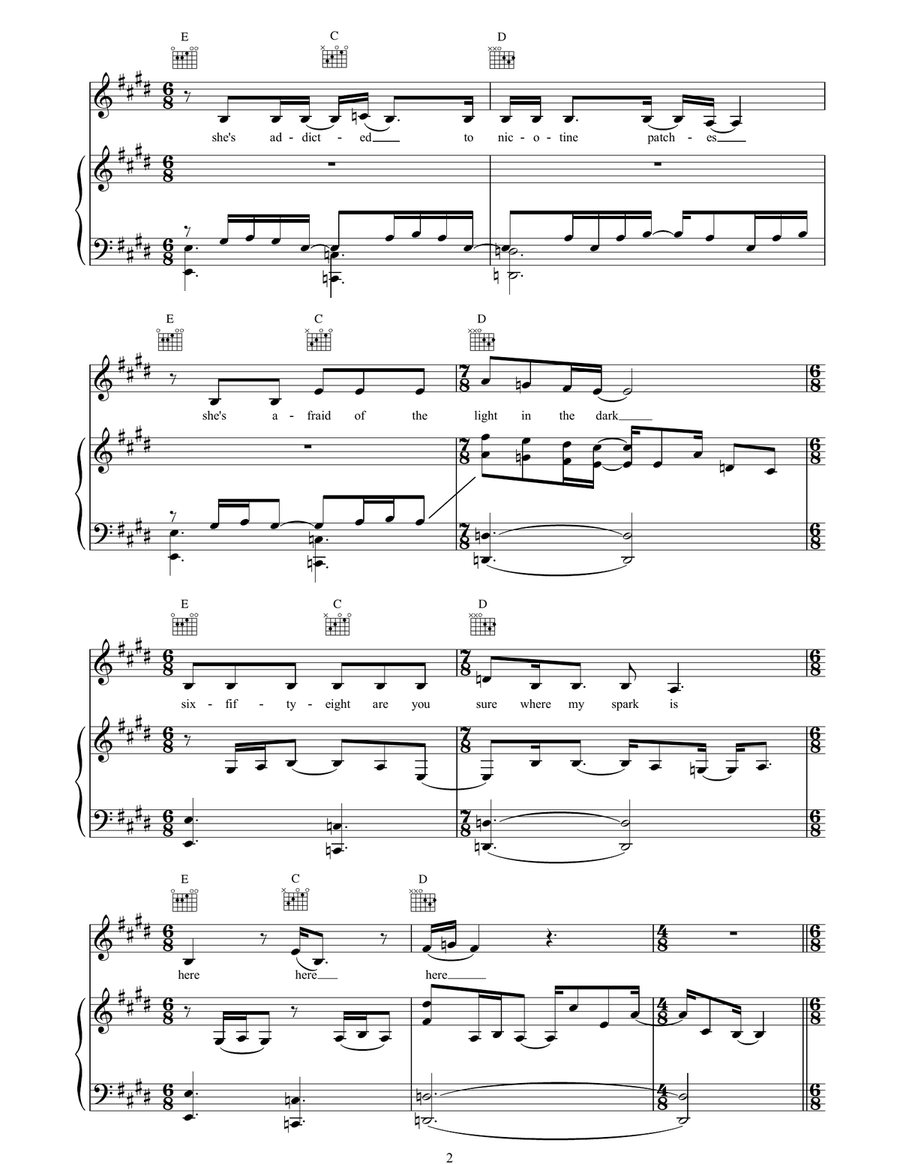 Spark Acoustic Guitar scores gallery preview page 2
