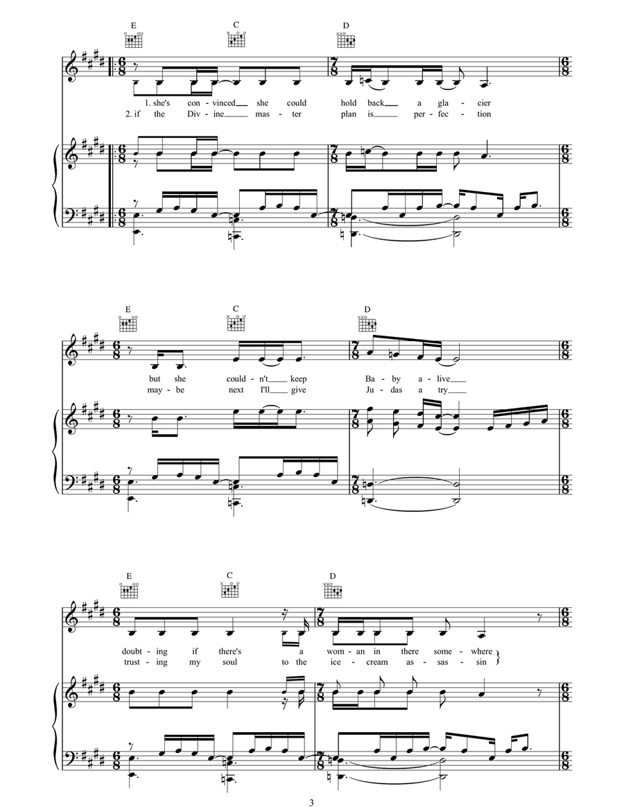 Spark Acoustic Guitar scores gallery preview page 3