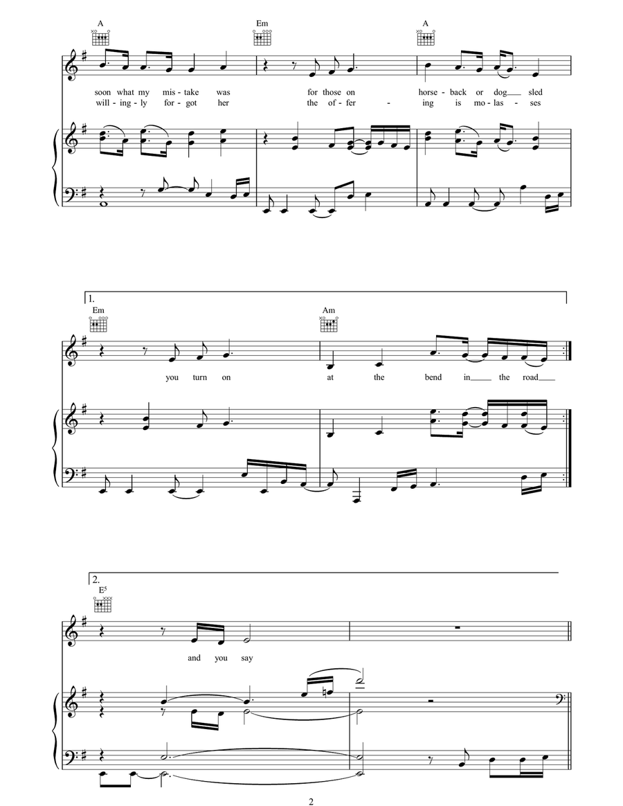 Liquid Diamonds Acoustic Guitar scores gallery preview page 2