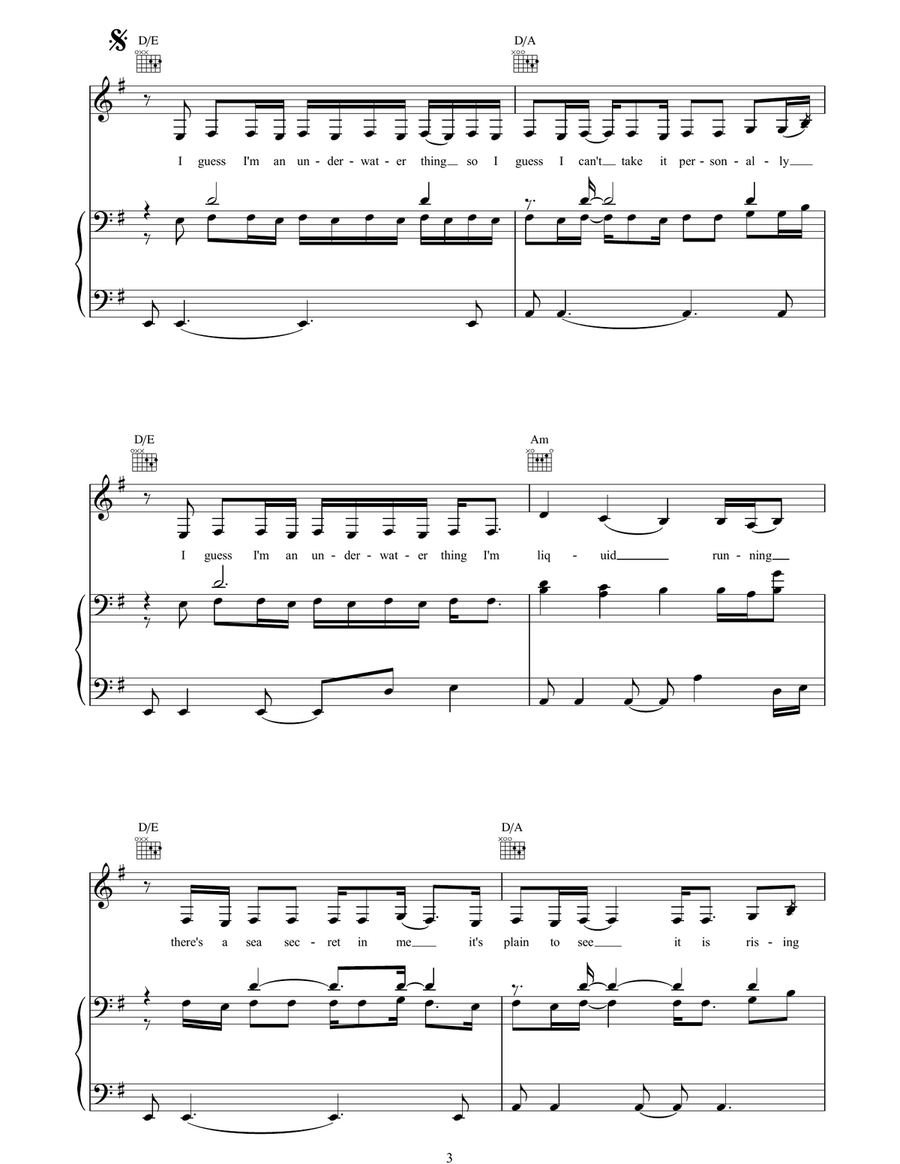 Liquid Diamonds Acoustic Guitar scores gallery preview page 3