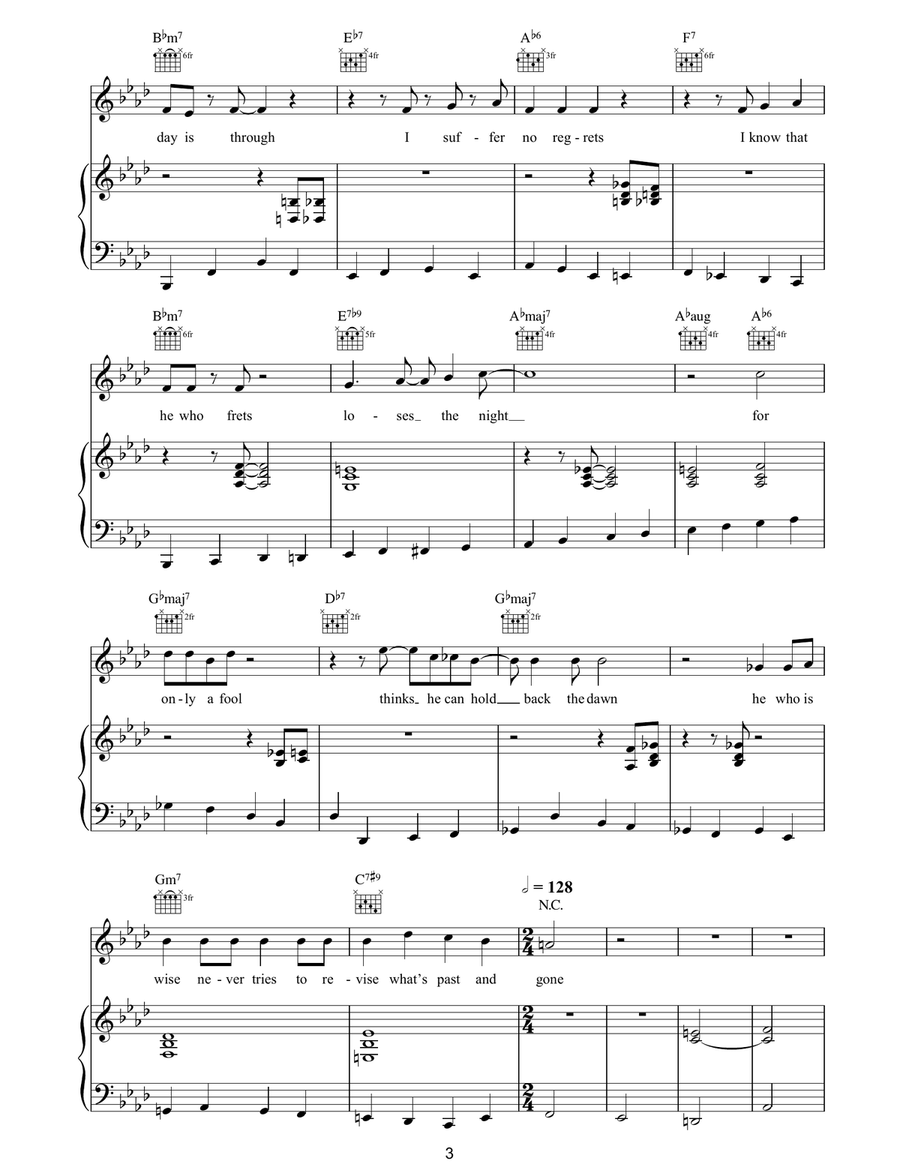 Devil May Care Devil May Care Guitar scores gallery preview page 3