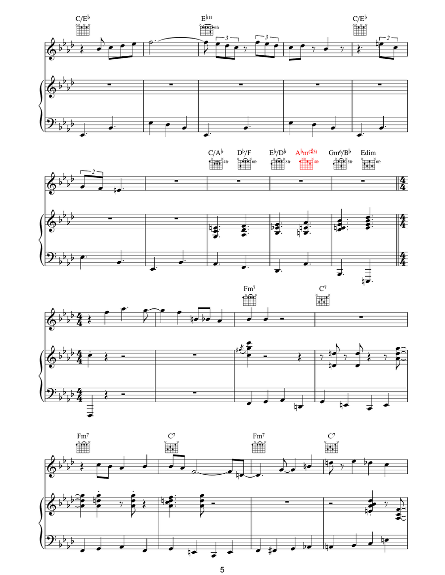Devil May Care Devil May Care Guitar scores gallery preview page 5