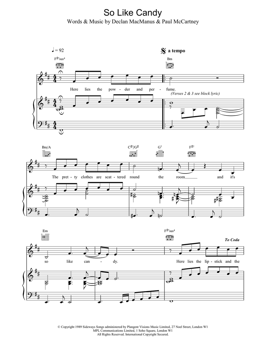 So Like Candy Acoustic Guitar scores gallery preview page 1