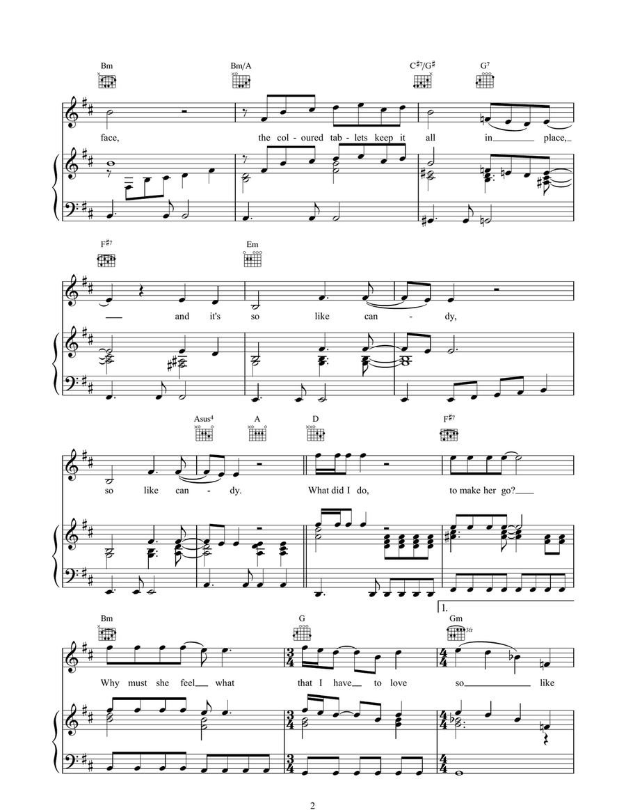 So Like Candy Acoustic Guitar scores gallery preview page 2