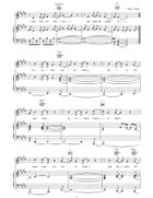 Ghost Story Piano, Vocal, Guitar scores gallery preview page 3