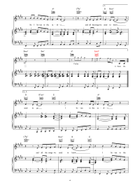 Radio Piano, Vocal, Guitar scores gallery preview page 4