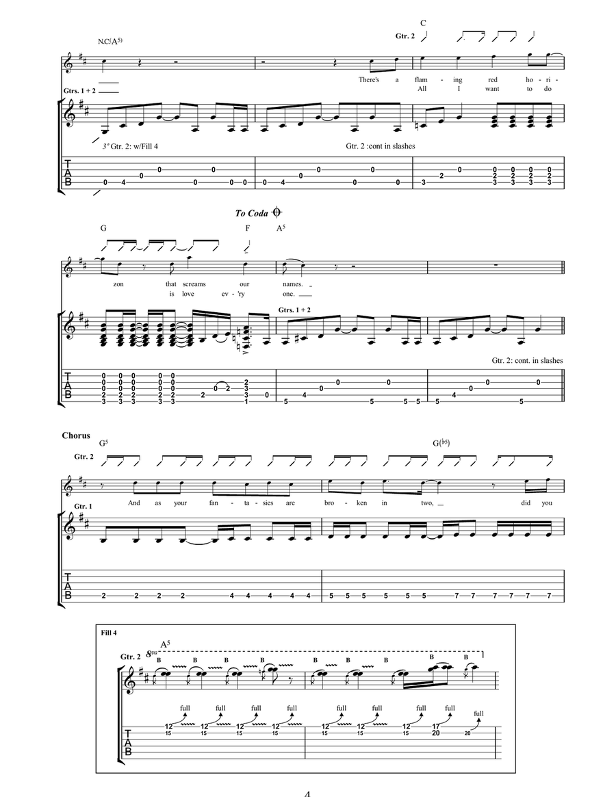Eternal Life Eternal Life Acoustic Guitar scores gallery preview page 4