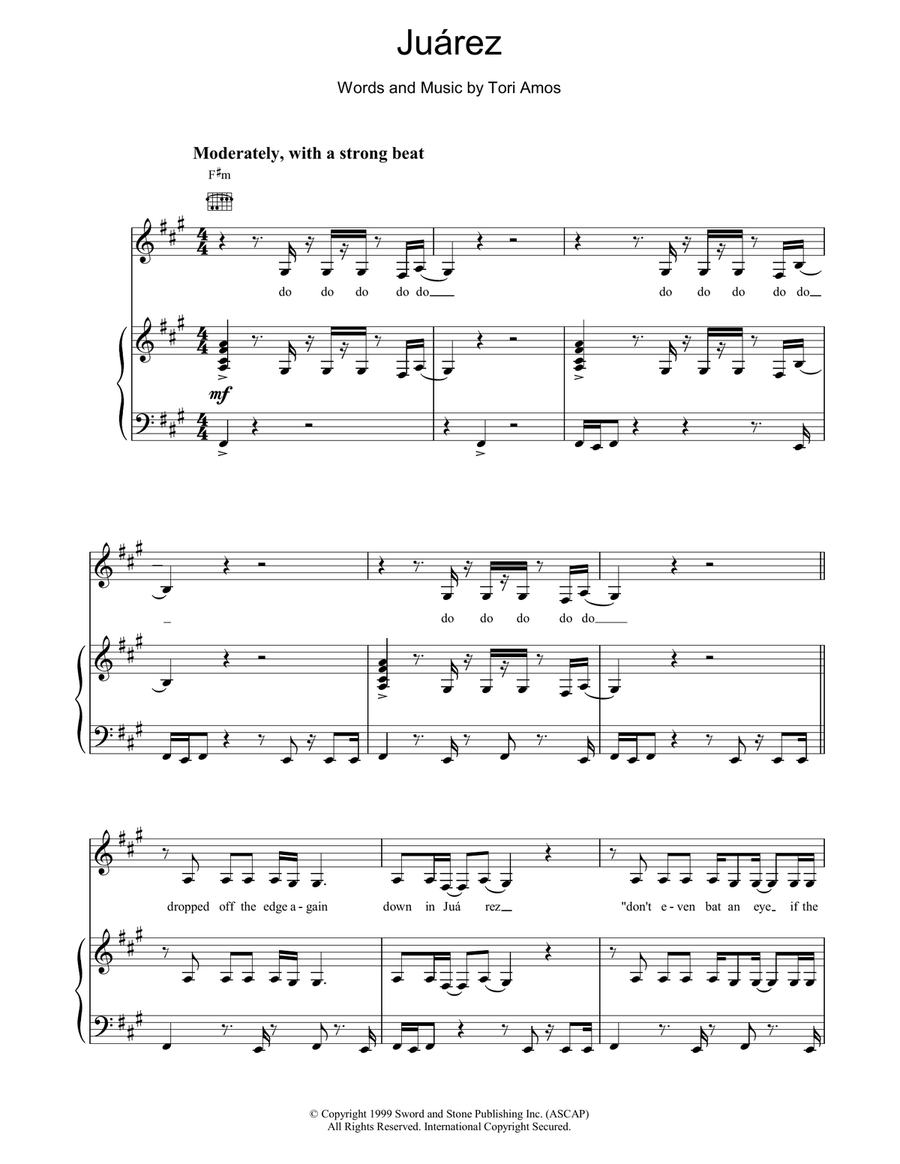 Juarez Acoustic Guitar scores gallery preview page 1