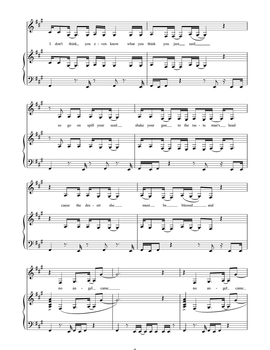Juarez Acoustic Guitar scores gallery preview page 3