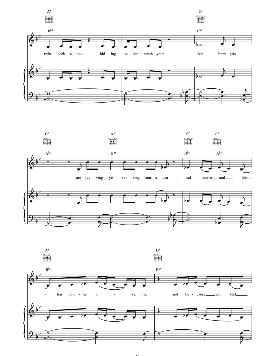 Suede Acoustic Guitar scores gallery preview page 2