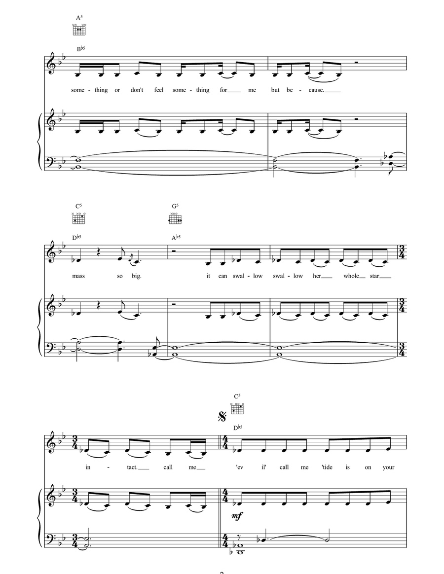 Suede Acoustic Guitar scores gallery preview page 3