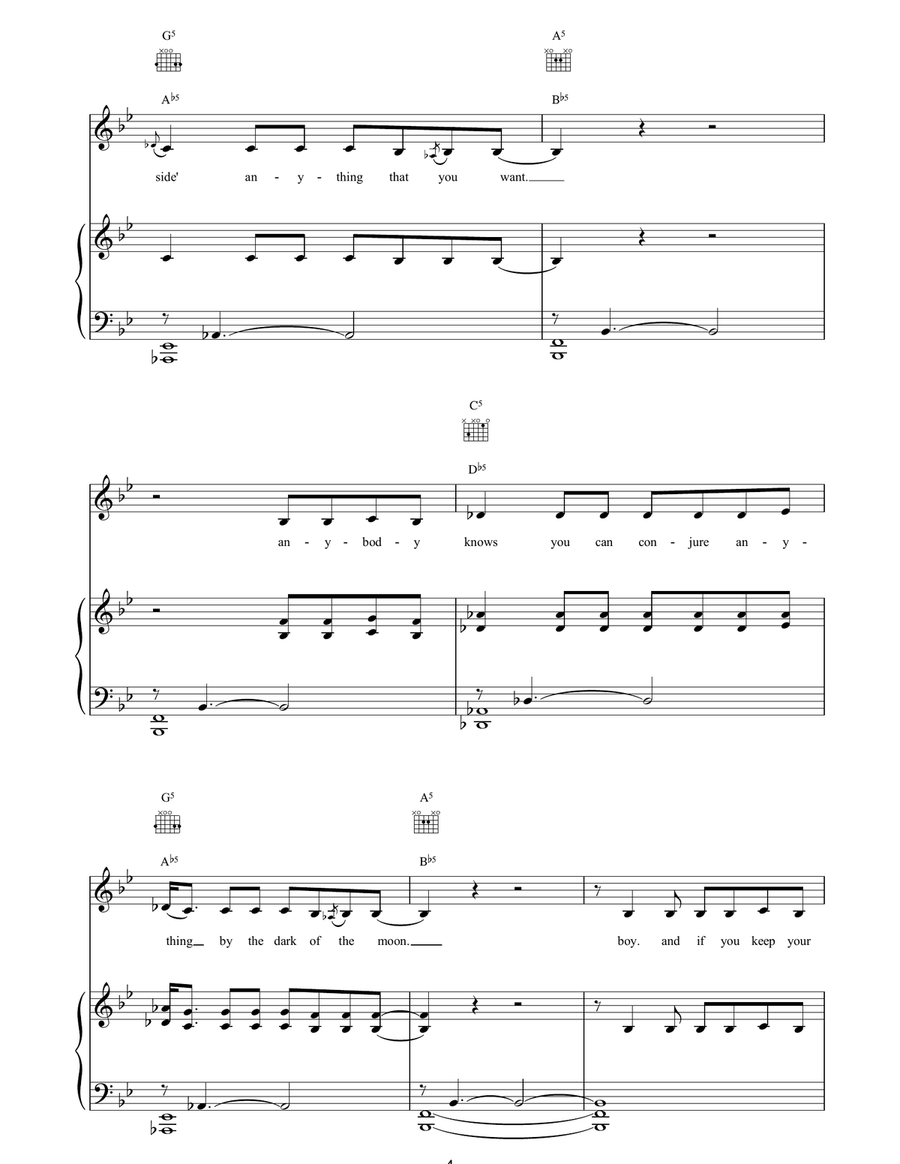 Suede Acoustic Guitar scores gallery preview page 4