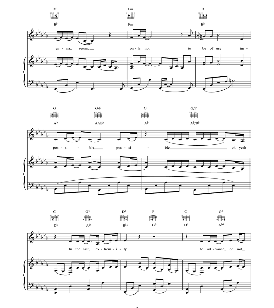 Josephine Acoustic Guitar scores gallery preview page 4