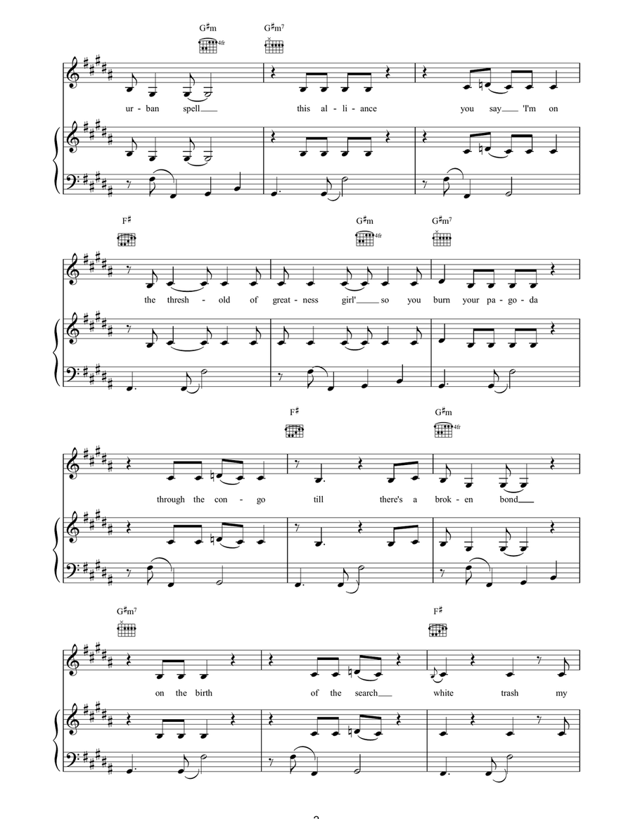Riot Poof Acoustic Guitar scores gallery preview page 2