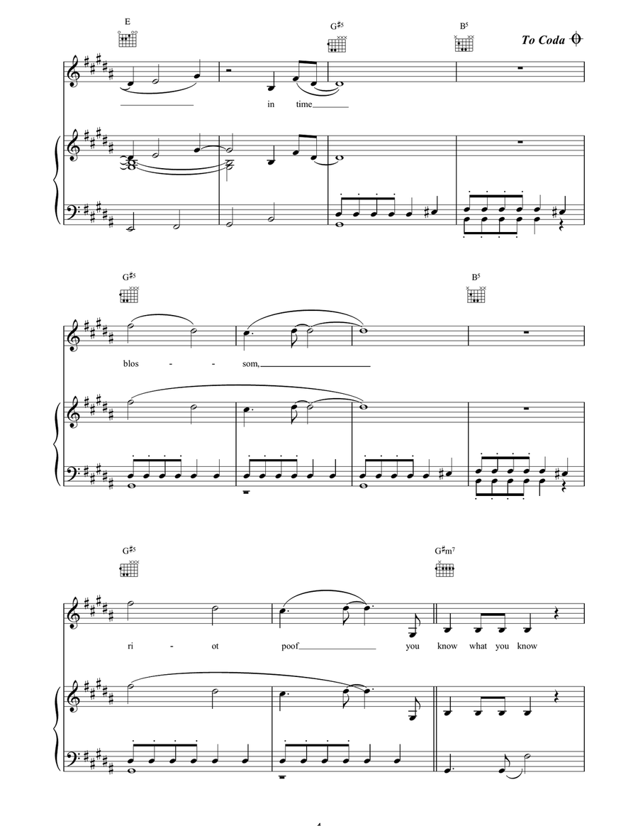 Riot Poof Acoustic Guitar scores gallery preview page 4