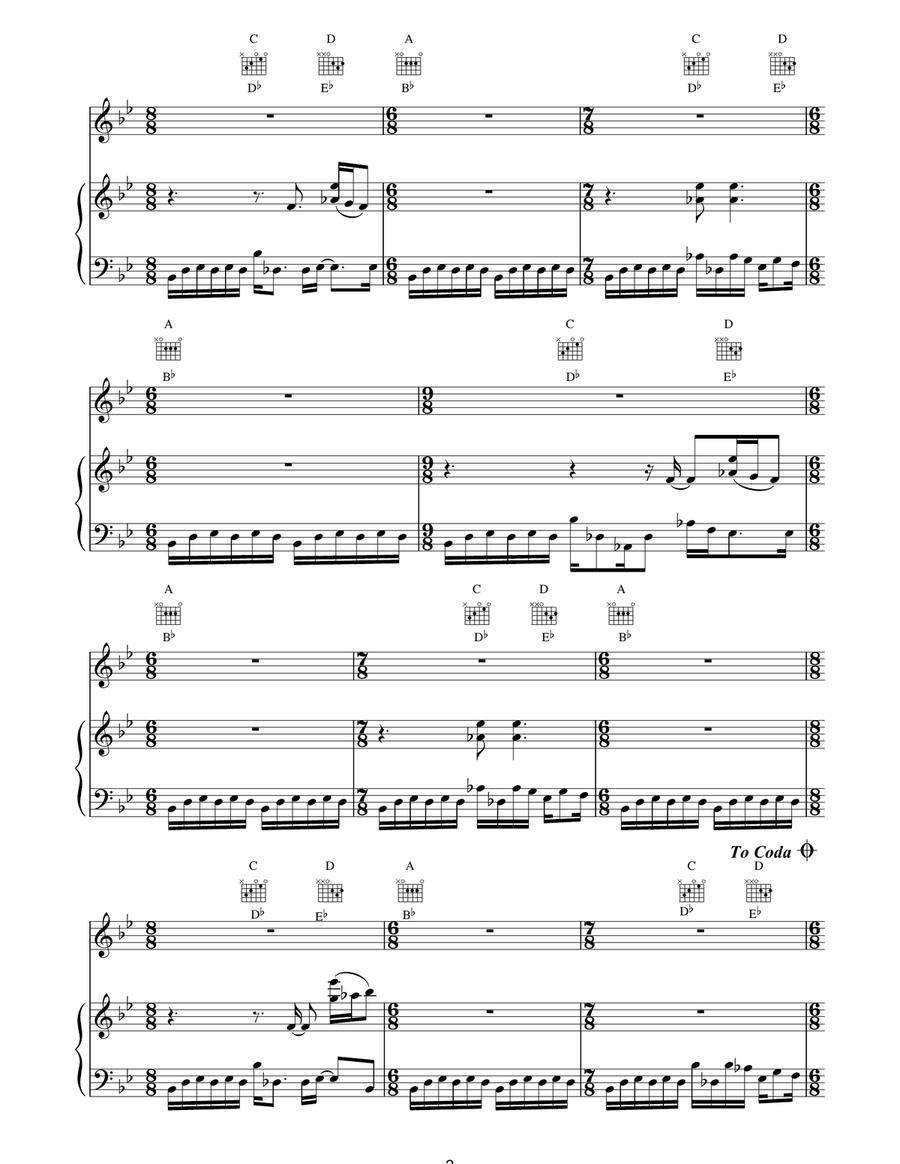 Datura Acoustic Guitar scores gallery preview page 2