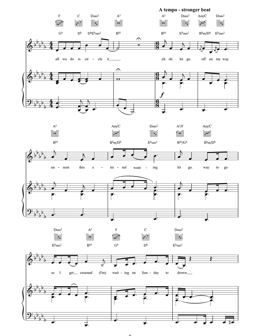 Spring Haze Acoustic Guitar scores gallery preview page 3
