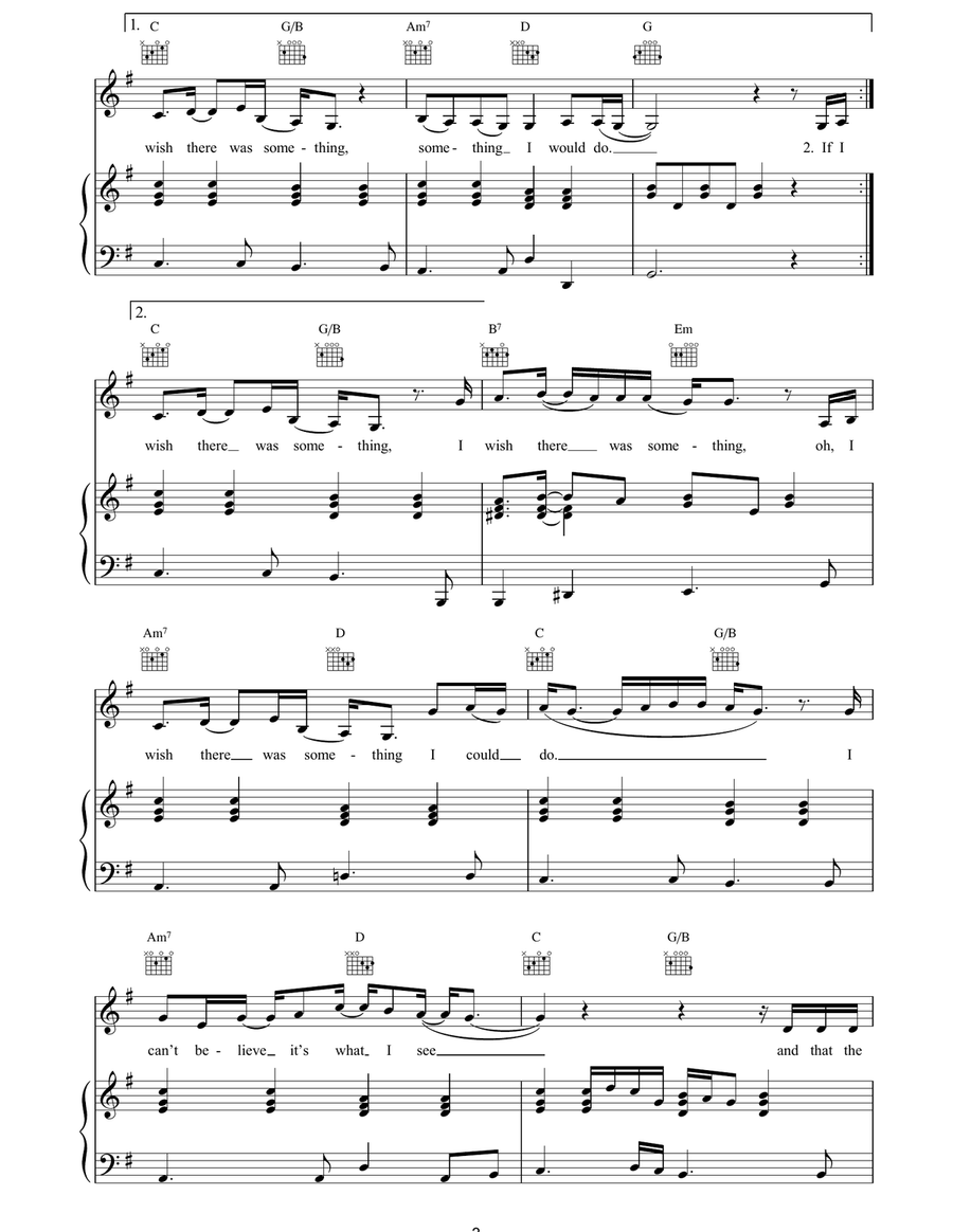 Girl In The Mirror Girl In The Mirror Piano, Vocal, Guitar scores gallery preview page 3