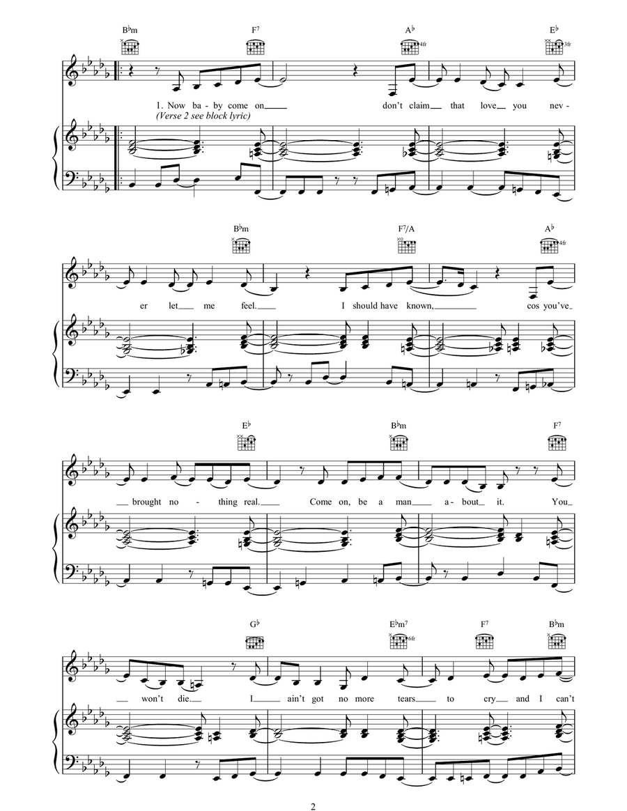 I'm Outta Love I'm Outta Love Piano, Vocal, Guitar scores gallery preview page 2