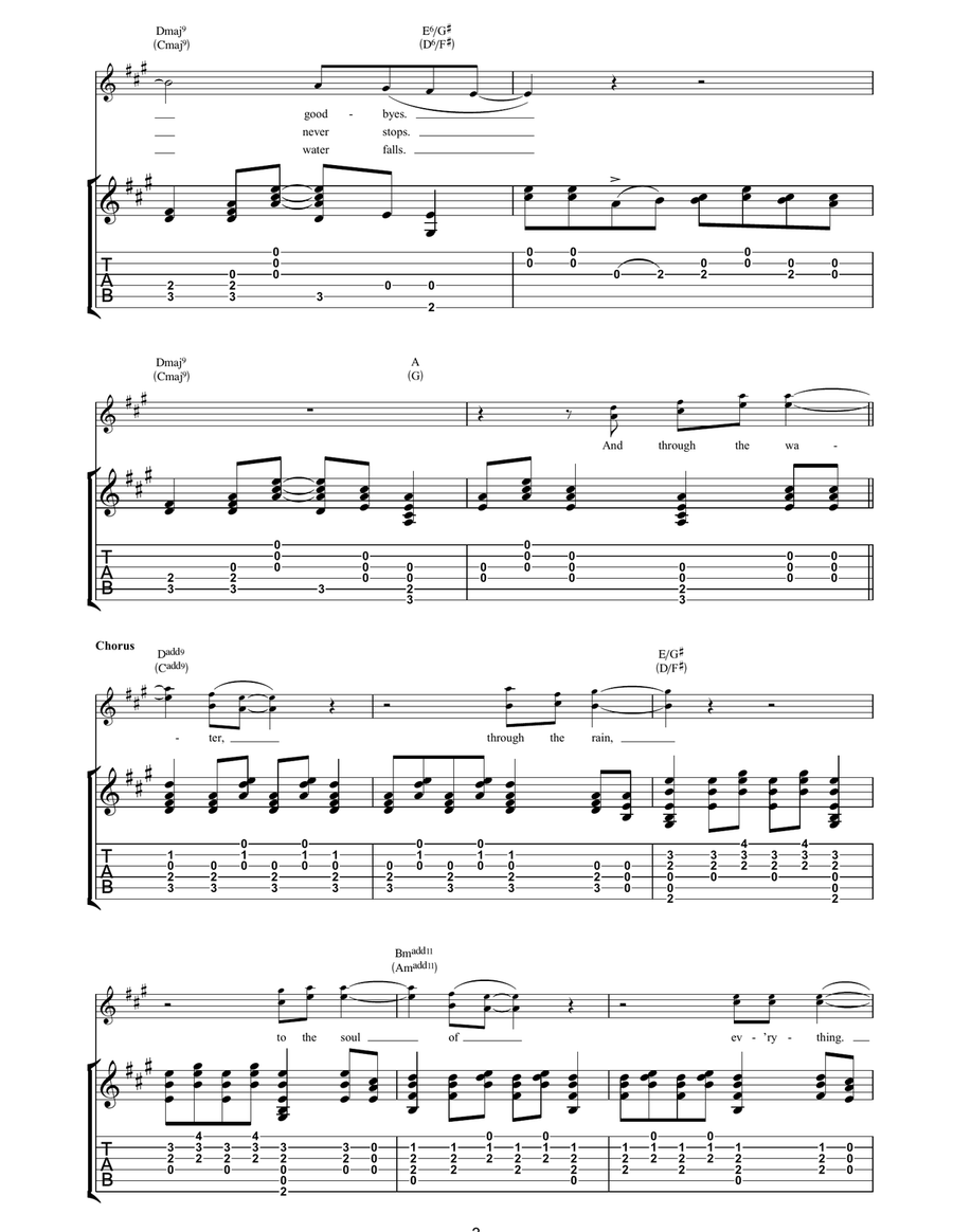 As I'm Leaving As I'm Leaving Acoustic Guitar scores gallery preview page 3