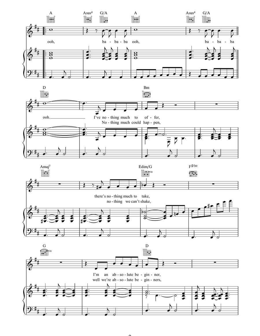 Absolute Beginners Acoustic Guitar scores gallery preview page 2